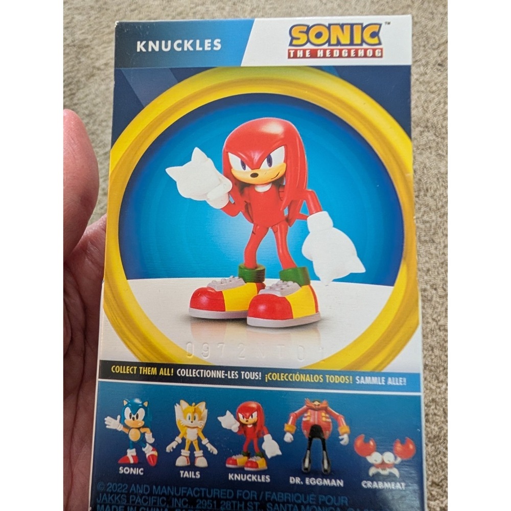 Sonic the Hedgehog 2.5 inch figures Set Jakks/Sonic/Knuckles/Tails/Shadow - Picture 16 of 16
